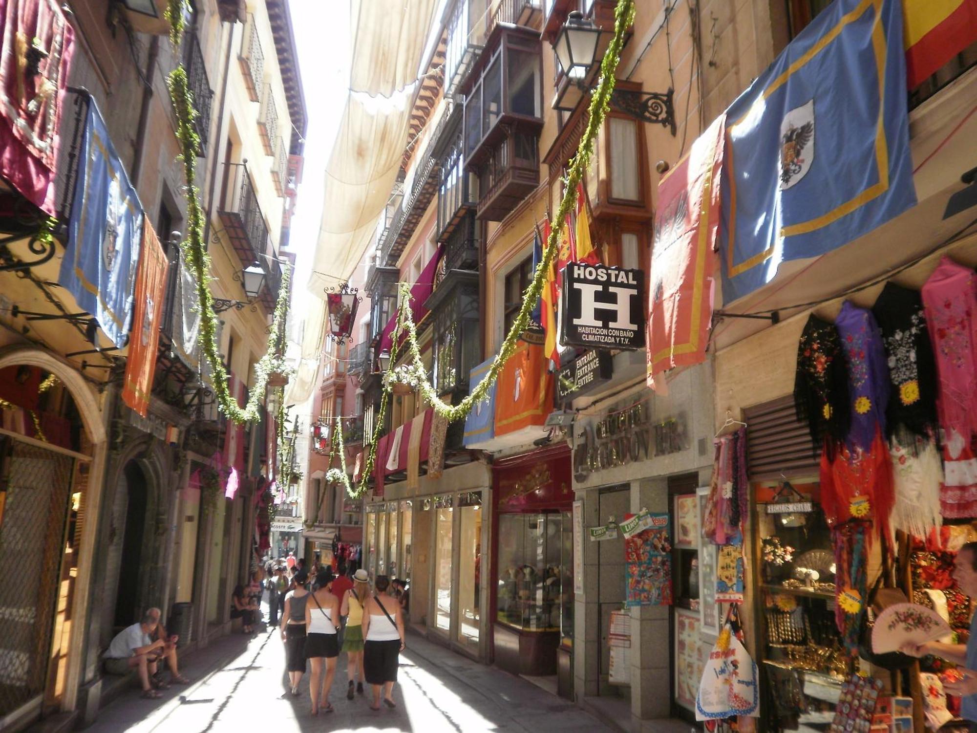Hostal La Posada De Zocodover Toledo Bagian luar foto