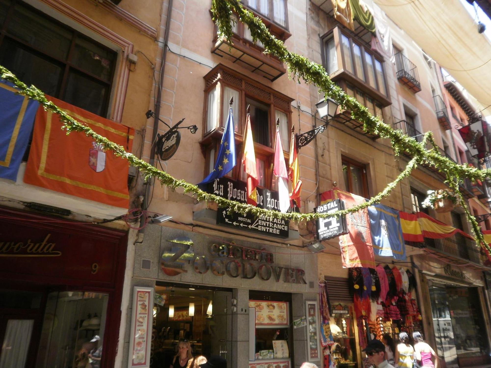 Hostal La Posada De Zocodover Toledo Bagian luar foto