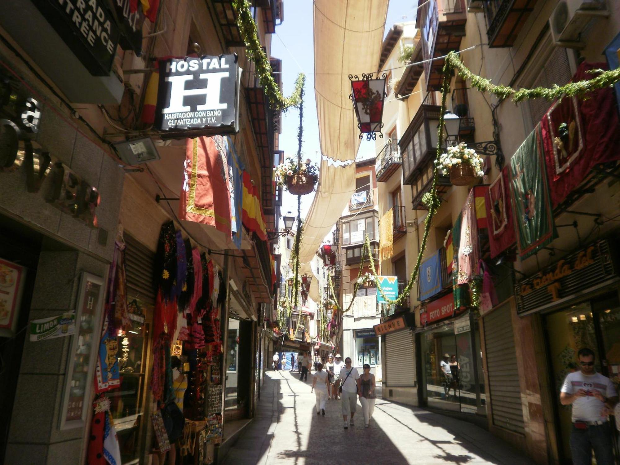 Hostal La Posada De Zocodover Toledo Bagian luar foto